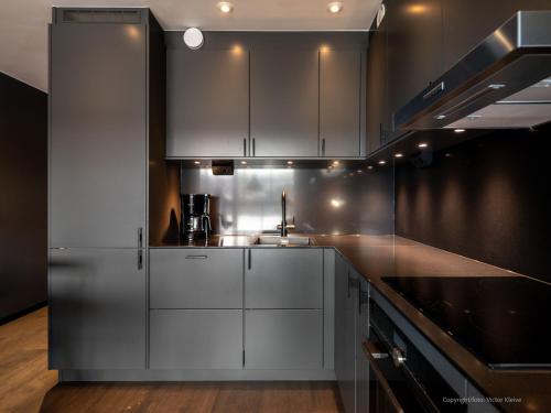 ห้องครัว, Stunning Apartment in View Are Ski in - Vm8 Lift in โอเรอะ