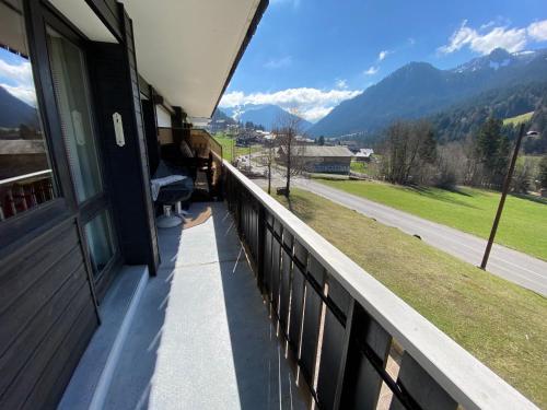 Appartement cosy avec balcon et parking, proche piste in La Chapelle-d'Abondance