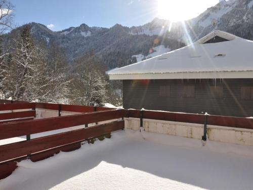 Appartement cosy avec grande terrasse sud, proche telecabine, La Chapelle-d'Abondance - FR-1-692-59 in La Pantiaz