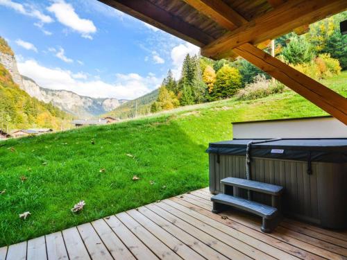Appartement T3 a Morzine avec Jacuzzi Privatif, Proche Navettes, 8 Pers. - FR-1-684-58 near Le Fangle