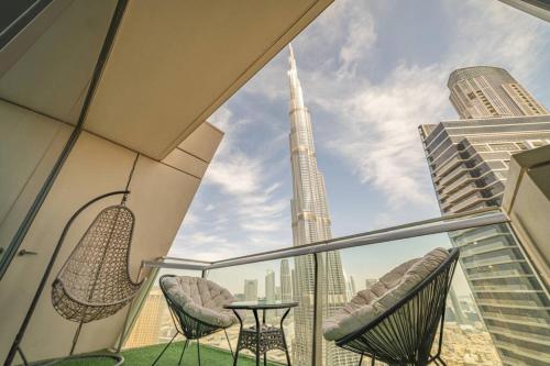 Spacious 3BR in Downtown, Direct Access to Dubai Mall & Metro, Burj Khalifa Views, Dubaj (fotografie 5)