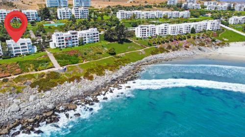 Viesnīcas āriene, *1era Línea 1er Piso* Jardín, Playa, Piscinas 6p (*1era Linea 1er Piso* Jardin, Playa, Piscinas 6p) in Tongoy