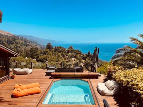 . 5 acres pool/spa, walk to all Big Sur has to offer