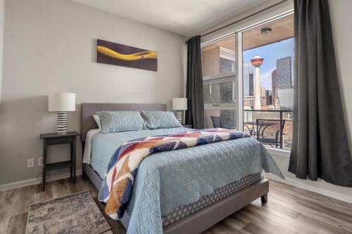 City View 1BR Downtown Calgary