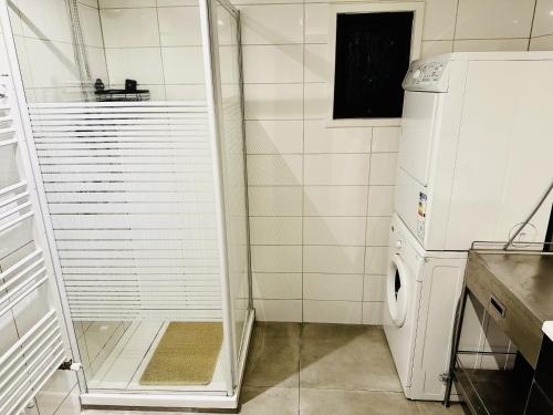 Bathroom, aday - Cozy Cottage room for family in Binnenstad