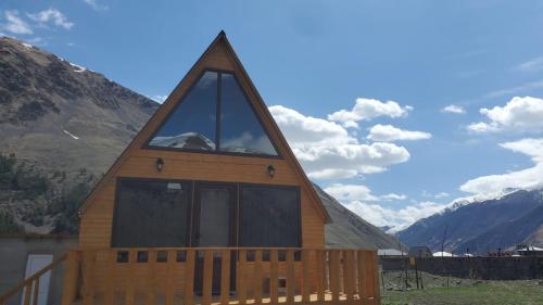 Mountain hut in Kazbegi