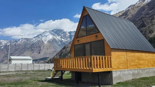 Mountain hut in Kazbegi