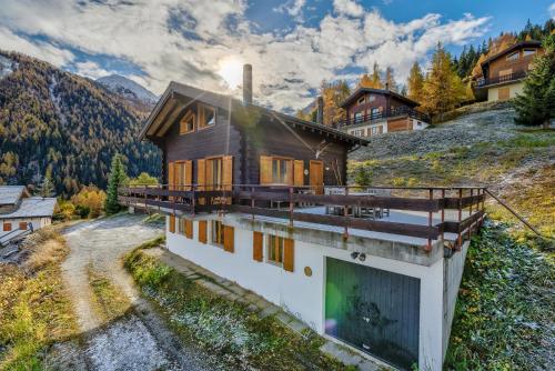 Chalet Claire de Soleil in La Tzoumaz, Schweiz
