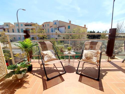 Casa Flamingo - Appartement calme et moderne - 4 - - Location saisonnière - Canet-en-Roussillon