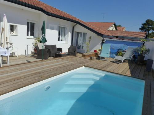 Villa PARADIS avec jardin et piscine - Location, gîte - Capbreton