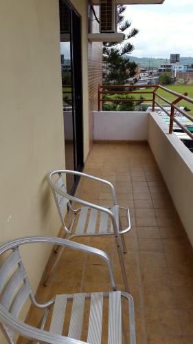 Terraza/balcón, Hotel La Aldea in Atacames