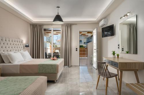 Iris & Rhea junior suites, Planos