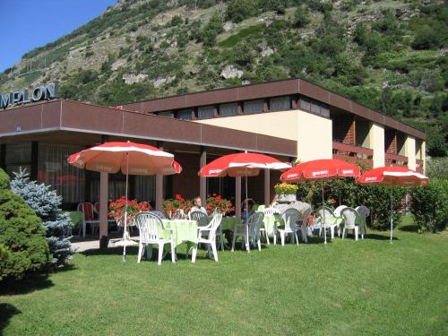 Hotel Garni Simplon in Brigerbad, Schweiz