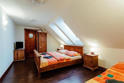 1 double bed