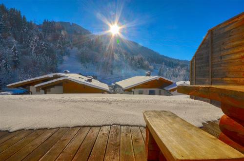 Balcon/terrasse, Chalet Stabler - by Alpen Apartments in Thumersbach