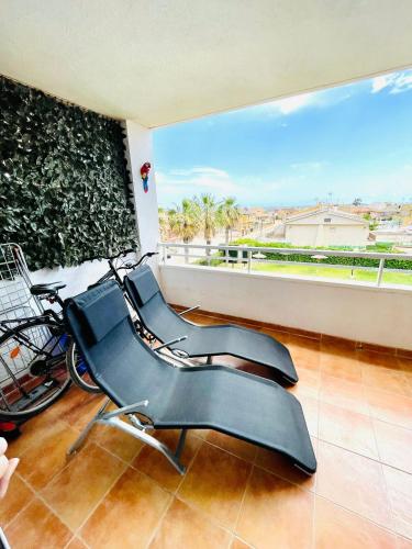 Erkély/terasz, Apartament Bella Vista in Los Nietos