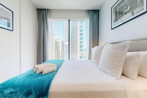 Vacationer Holiday Homes l Chic 1 Bed l Perched on 30th Floor l Marina Views, Dubaj (fotografie 7)