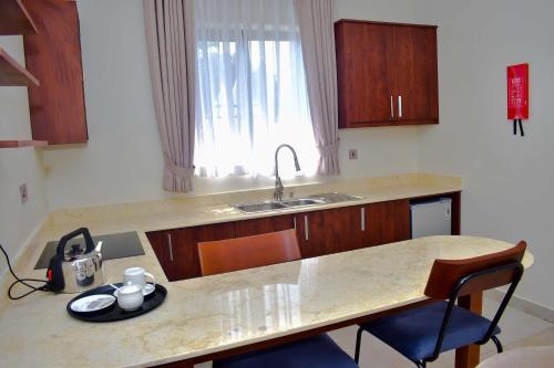 keuken, Le Cottage Mbale in Mbale