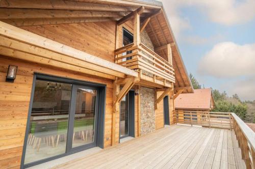 L'orée des bois, SPA et Sauna - Chalet - Gerbépal