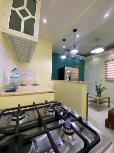 Konyha, Apartamentos Melya cerca de la Playa Caleta in La Romana Városközpont