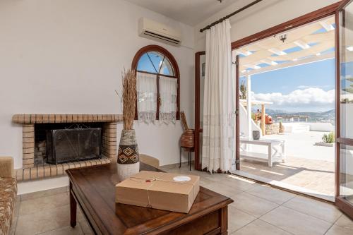 View, Villa of Roses Naxos - Villa with pool in Agkidia