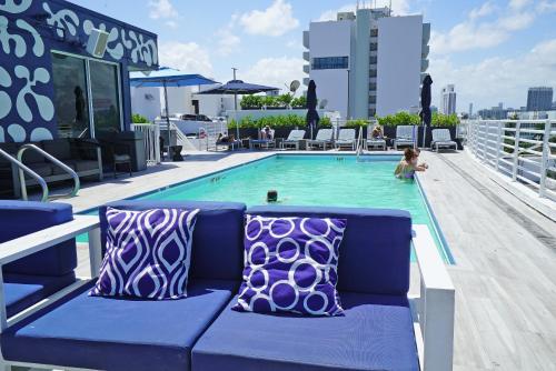 Deluxe apartments at the Congress in Miami Beach, USA