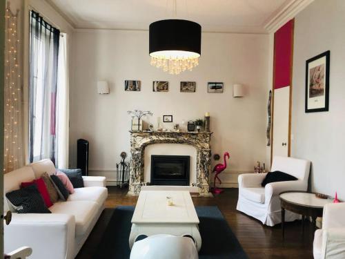 Maison familiale de caractère gîte à louer Châteauroux