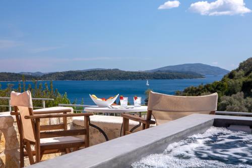 발코니/테라스, 레드 타워 호텔 (Red Tower Hotel) in 라프카다