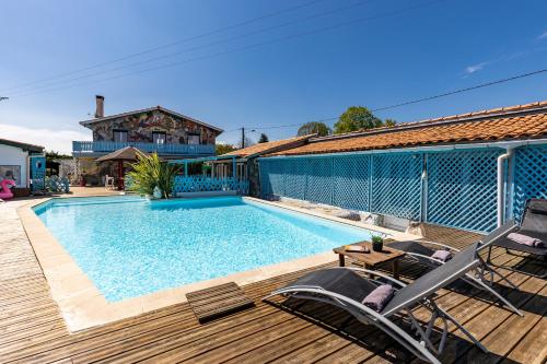 Gîte 1 à la Maison Mosaïc - Location saisonnière - Gaillan-en-Médoc