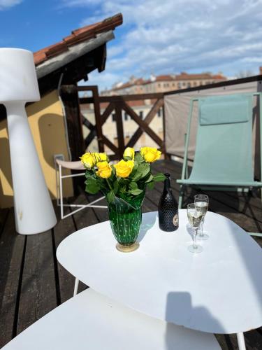 Casa Virginia direct at the canal Cannaregio with own roof terrace