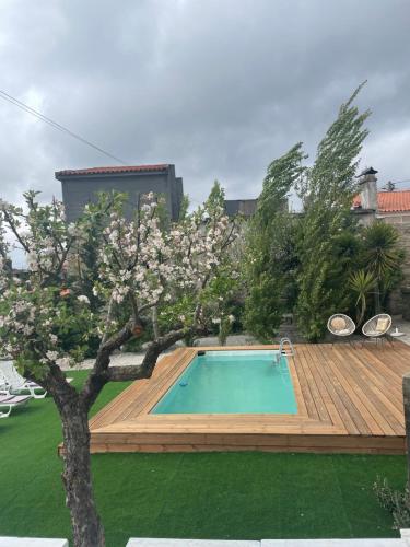 Piscina, Casa da Nogueira in Almeida