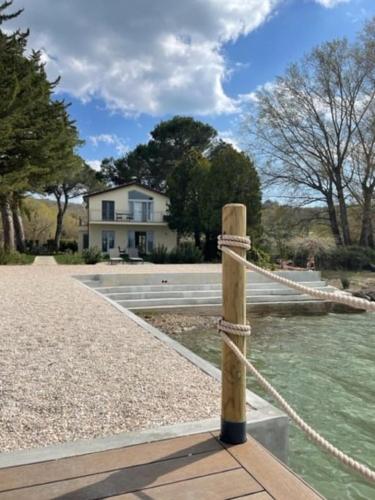 The Boathouse, at the lake