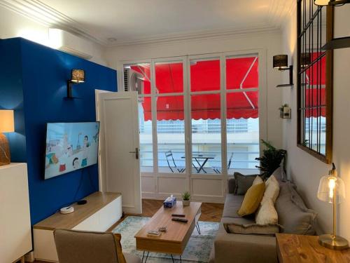 L24 Meyerbeer Promenade 1min SEA & Negresco AC/Balcony, Nice (fotografie 8)