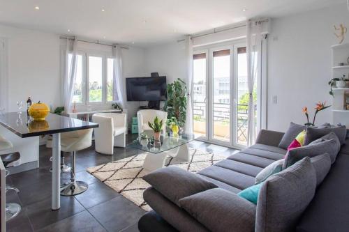 L27 2P Jasmins Sea View Parking & AC, Nice (fotografie 2)