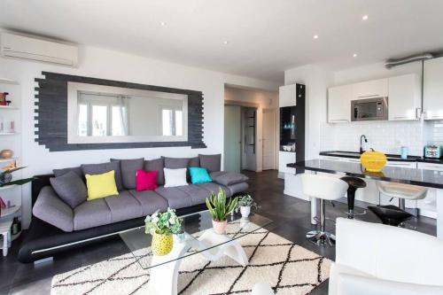 L27 2P Jasmins Sea View Parking & AC, Nice (fotografie 4)