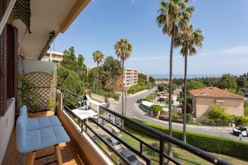 L27 2P Jasmins Sea View Parking & AC, Nice (fotografie 8)