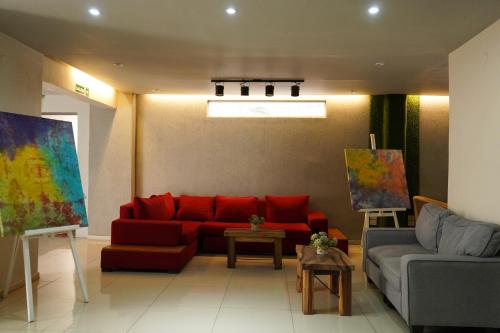 Sala de estar / sala de TV, HOTEL CITY in Posadas