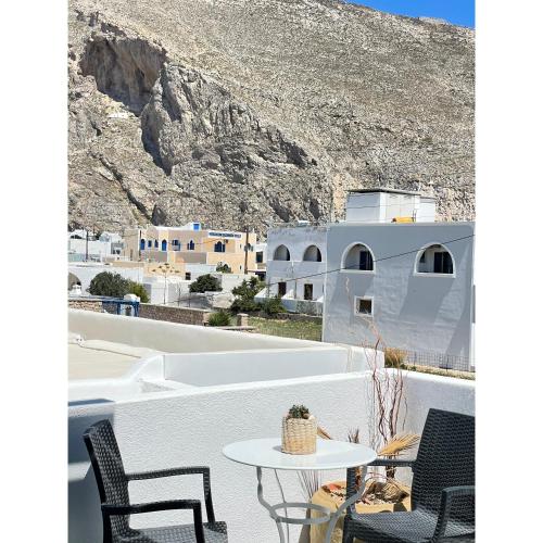Erkély/terasz, Cal Day Rooms Santorini in Perissza