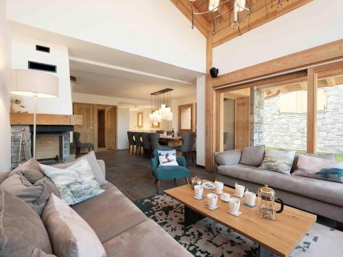 Chalet luxueux avec sauna, terrasse et parking couvert - FR-1-344-887