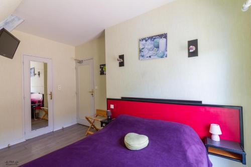 Chambre double, vue sur le jardin