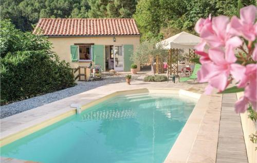Stunning Home In Les Salles Du Gardon With Wifi, Private Swimming Pool And Outdoor Swimming Pool - Location saisonnière - Les Salles-du-Gardon
