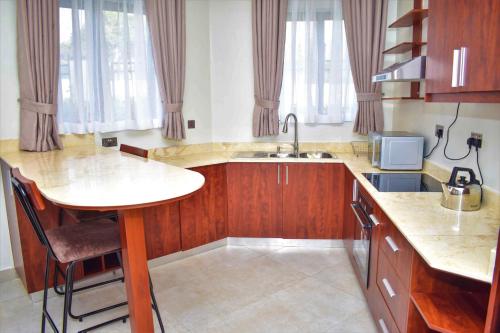 keuken, Le Cottage Mbale in Mbale