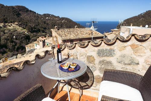 balkon/terras, Hotel Nord Boutique in Estellencs