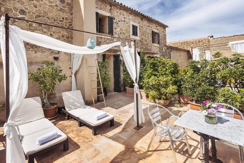 balkon/terras, Hotel Nord Boutique in Estellencs