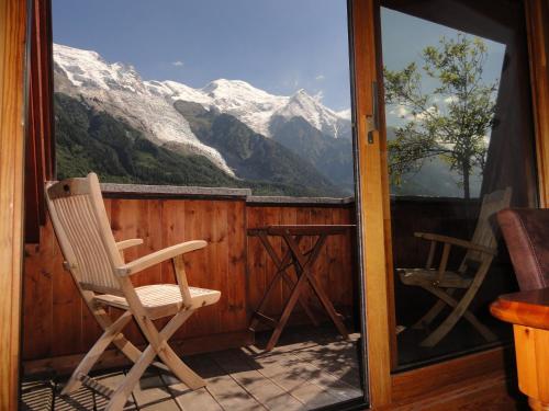ระเบียง/ชานเรือน, Les Terrasses des Glaciers - Appartement 2 in ลเล เมิตติเออ