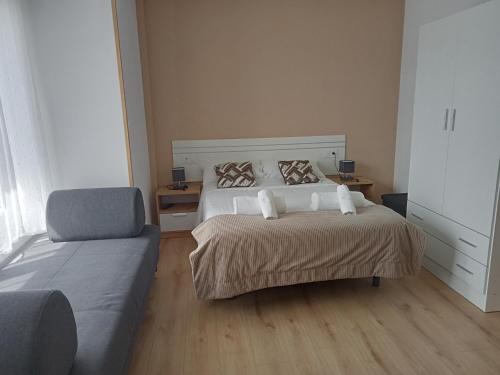 1 double bed
