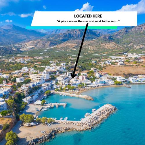ANASSA HOME A Spacious Cretan House Next To The Sea, Family and Couple Friendly with Terrace in Makry Gialos & Ierapetra