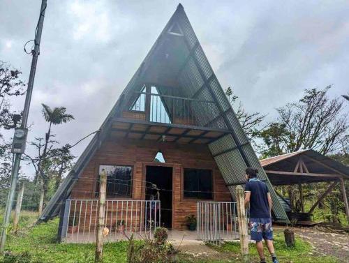 Triangle Shaped House, Closest to Tenorio Volcano