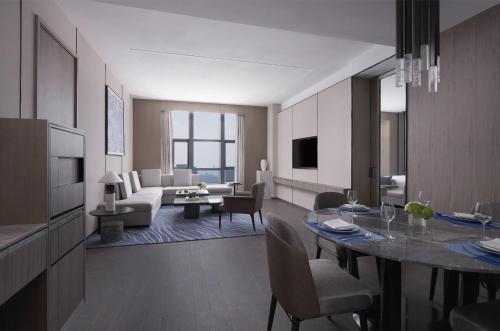 Suite, ejecutiva, grande, acceso al salón