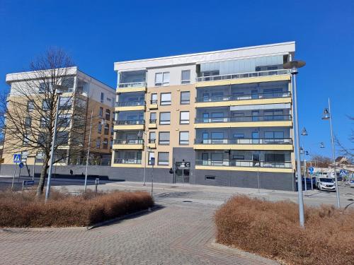 Näkymä ulkoa, Premium kaksio Rauman keskustassa, parveke ja sauna in Rauma